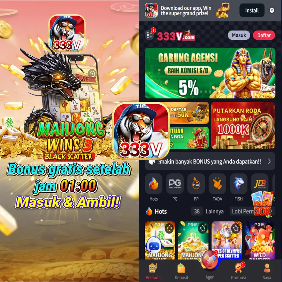 333V Masuk - 333V Resmi